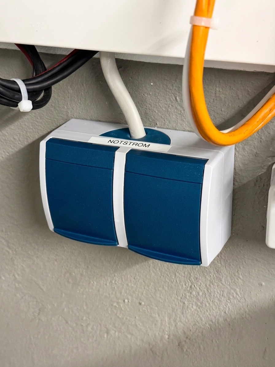 Notstrom- und Absicherungstechnik eines Batteriespeichers — Ersatzstromfunktion ist ein planbarer Aufpreis, keine Selbstverständlichkeit