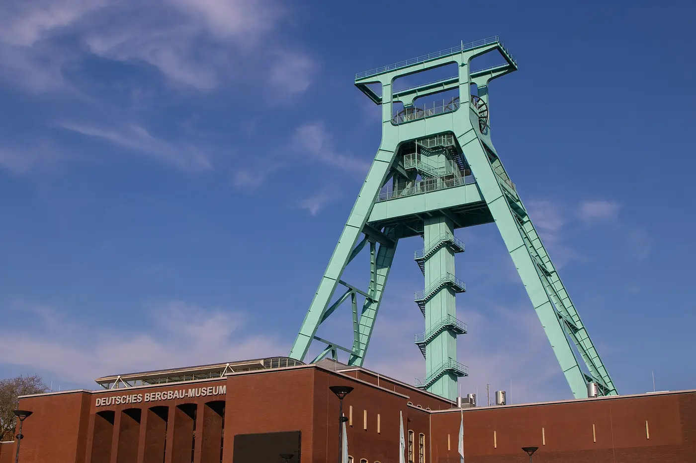Förderturm des Deutschen Bergbau-Museums in Bochum